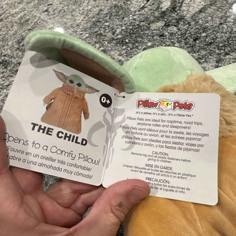 Star Wars The Child Kids' Plush - Pillow Pets NWT The Mandalorian‎